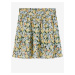 Yellow Girly Floral Skirt name it Dunic - unisex