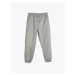 Koton Jogger Sweatpants Pocket Tie Waist Textured Cotton