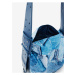 Modrá dámska vzorovaná kabelka Desigual Forever Blue Estrasburgo
