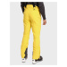 Žlté pánske softshellové lyžiarske nohavice Kilpi RHEA