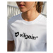 Vilgain Logo Tee – White