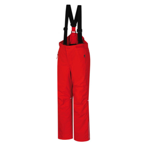 Hannah AKITA JR II Detské lyžiarske nohavice, červená, veľkosť