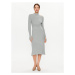Calvin Klein Úpletové šaty K20K205780 Sivá Regular Fit