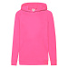 Pink Children's Hoodie Fruit of the Loom