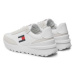 Tommy Jeans Sneakersy Tjm Technical Runner EM0EM01265 Biela