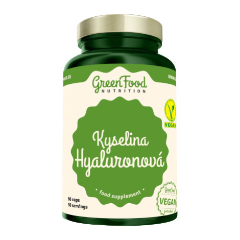 GreenFood Nutrition Kyselina Hyaluronová 60 kapsúl
