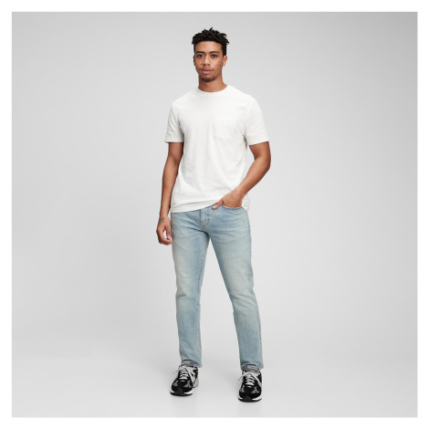 Kalhoty GAP Denim Pants Slim Light Wash