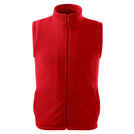 Rimeck Next Unisex fleece vesta 518 červená