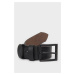 DEFACTO Men's Rectangular Buckle Faux Leather Casual Belt