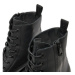 Calvin Klein Jeans Čižmy Combat Mid Laceup Boot W Zip YM0YM00262 Čierna