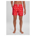 Coca Cola Logo AOP Swimshorts red