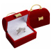 JK Box Darčeková krabička na prsteň alebo náušnice Kabelka FU-98 / A7