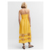 MANGO Letné šaty 'Borris'  žltá