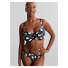 Swimwear Black Sand Balcony Bikini black sand print SW1722A 90GG