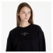 Mikina Tommy Jeans Essential Logo 2 Relaxed Fit Crewneck Black