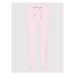 TWINSET Teplákové nohavice 221TP2166 Ružová Regular Fit
