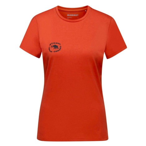 Women's T-Shirt Mammut Seile T-Shirt Terracotta