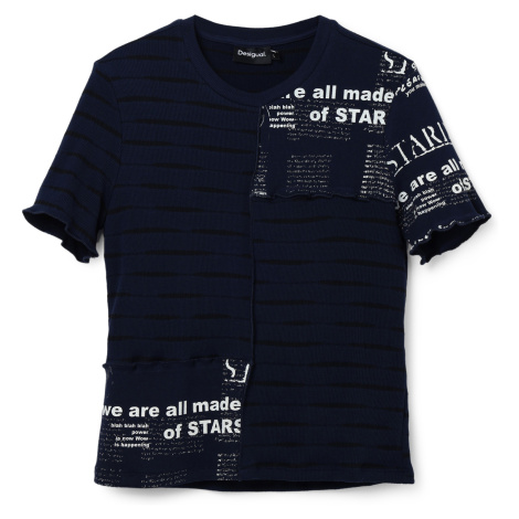 Desigual Dámske tričko Lou Slim Fit 24SWTKA85001 XL