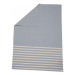 DAVID FUSSENEGGER - DF MARE KIDS Detská deka Honeycomb with Stripes Light Blue 70 x 90 cm