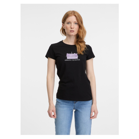 Black women's T-shirt Armani Exchange - Women