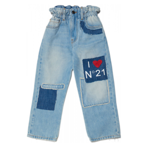 Džínsy No21 Trousers Modrá