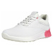 Ecco S-Three White/Bubblegum Dámske golfové topánky