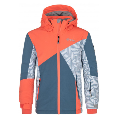 Children's ski jacket Kilpi SAARA-JG coral