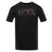 Men's cotton T-shirt ALPINE PRO GORAF black variant pb