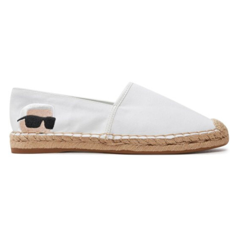 KARL LAGERFELD Espadrilky KL80111N Biela