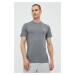 Tréningové tričko Reebok United By Fitness Myoknit , šedá farba, melanžové