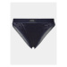 Tommy Hilfiger Klasické nohavičky Bikini Satin UW0UW04822 Modrá