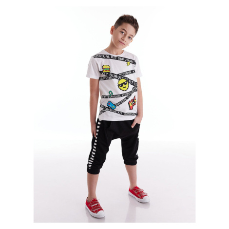 mshb&g Survival Boy's T-shirt Capri Shorts Set