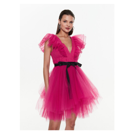 Pinko Koktejlové šaty Filippine 100469 Y4BK Ružová Regular Fit