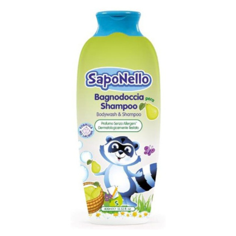 Saponello gél a šampon 2 v1 Hruška 400 ml
