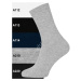 STEVEN Športové ponožky Steven-057HL A220-grafit