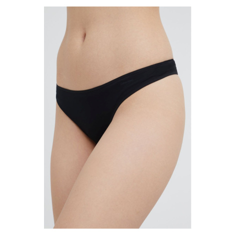 Tangá Calvin Klein Underwear čierna farba,, 000QF6816E