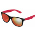 Unisex slnečné okuliare MSTRDS Sunglasses Likoma Mirror blk/red/red Pohlavie: pánske,dámske