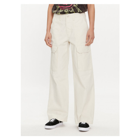 Vans Cargo nohavice Arroyo Wide Leg Cargo Pant VN000F7M Béžová Relaxed Fit