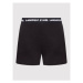 KARL LAGERFELD Pyžamové šortky Logo 215W2183 Čierna