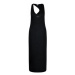 Calvin Klein Swimwear Plážové šaty KW0KW01355 Čierna Regular Fit