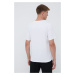 Pyžamové tričko BOSS pánsky,biela farba,s nášivkou,50469550