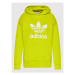 Adidas Mikina adicolor Trefoil HE6950 Zelená Regular Fit