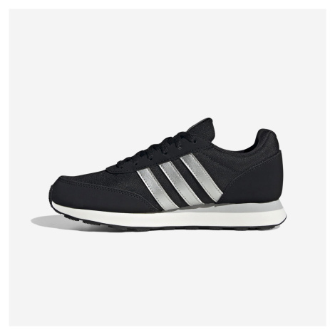 Dámska obuv Run 60s 3.0 na chôdzu po meste čierna Adidas