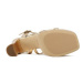 MICHAEL Michael Kors Sandále Paola Platform Sandal 40S3PLHS1M Zlatá