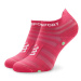 Compressport Ponožky Kotníkové Unisex Pro Racing Socks v4.0 Ultralight Run Low XU00051B Ružová