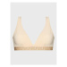 Versace Podprsenka Bralette Iconic Thick 1006390 Béžová