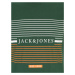 Jack & Jones Plus Tričko 'CYRUS'  tmavozelená / oranžová / šedobiela