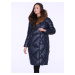 Dámska bunda PERSO PERSO_Coat_BLH220039FR_Navy_Blue