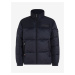 Tmavomodrá pánska zimná prešívaná bunda Tommy Hilfiger New York Monogram Puffer Jacket