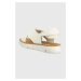 Kožené sandále Camper Oruga Sandal dámske, biela farba, K200157.046